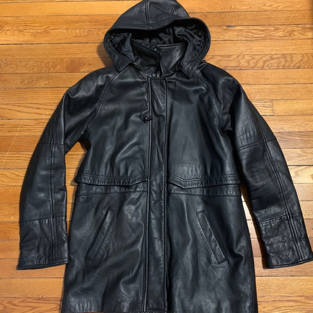 Gino Quality Leather coat Men’s size L